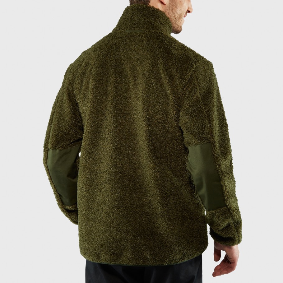 Fjällräven Outlets Greenland Pile Fleece M Mørkegrå